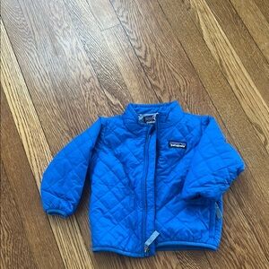 Patagonia Blue Quilted Jacket